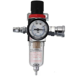 1/4'' Druckminderer druckluft Filter Wasserabscheider Wartungseinheit - Bild 1 von 12