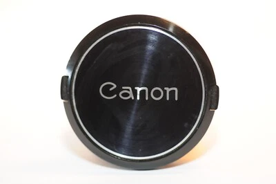 Canon FD C-55 55mm front lens cap Silver ring Genuine product vintage from 70's - Image 1 of 4