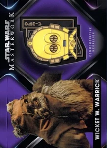 [DIGITAL CARD] Topps Star Wars Wicket W Warrick Masterwork 22 Purple Medallions - Picture 1 of 1