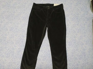 American Eagle Pants Womens Black Corduroy Skinny Formal! Size 8 - Picture 1 of 6
