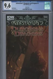 Infestation 2 Dungeons & Dragons #1 VARIANT CGC 9.6 White Pages POP 2 w/0 Better - Picture 1 of 3