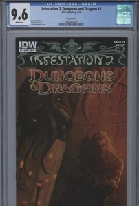 Infestation 2 Dungeons & Dragons #1 VARIANT CGC 9.6 White Pages POP 2 w/0 Better - Picture 1 of 3