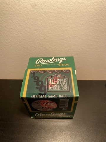 RAWLINGS 1999 ALL STAR MLB OFFICIAL BASEBALL BOSTON FENWAY Original SEALED BOX Cover