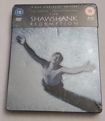 The Shawshank Redemption Blu-Ray + DVD Limited Steelbook 2018 (U.K. EDTION - Image 1 of 2