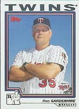 2004 Topps Minnesota Twins Baseball Card #283 Ron Gardenhire MG