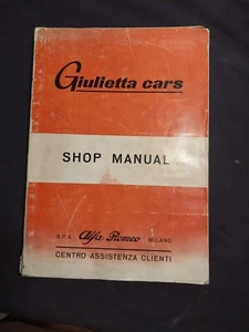 Alfa Romeo Giulietta Cars Shop Manual - Bild 1 von 21