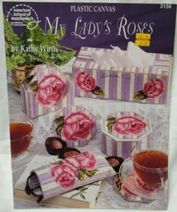American School of Needlework | 3156 | Plastic Canvas | My Lady's Roses - Picture 1 of 2