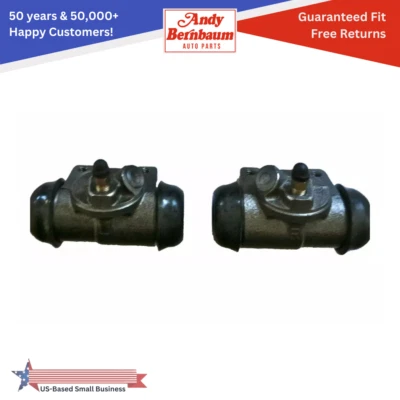 For 1940-1942 Dodge Deluxe Series D-22 D-19 Front Wheel Drum Brake Cylinder Set - Image 1 of 3