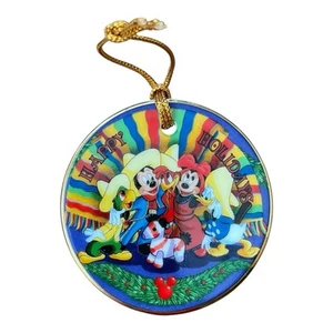 Disney Felices Fiestas 1994 Colección Navidad Disco Adorno - Imagen 1 de 4