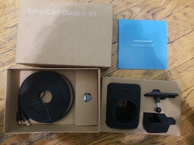 Kit de cámara exterior SimpliSafe SimpliCam, negro (nuevo en caja) - OKB#ES - envío gratuito Foto 1 de 4