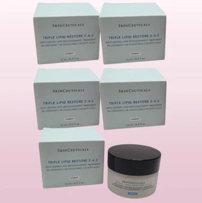 SKINCEUTICALS TRIPLE LIPID RESTORE TRATAMIENTO LIPÍDICO 2:4:2 0,5 OZ LOTE EN CAJA DE 5 Foto 1 de 3