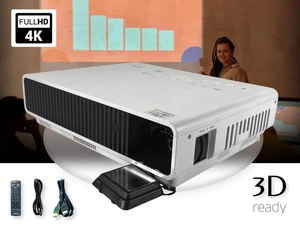 DLP Projector for Racing Simulators, Driving Training 2500 Lumens Long Life 4K - Picture 1 of 10