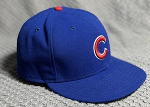 Official Chicago Cubs 7 1/4 New Era On-Field 59FIFTY Fitted Hat USA MADE - Picture 1 of 6