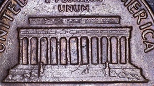 1969 D Lincoln Memorial Penny Floating Roof Error - Picture 1 of 5