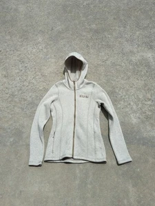 KUIU Base Camp maglione alto loft pile donna taglia XS marrone full zip con cappuccio M36 - Foto 1 di 6
