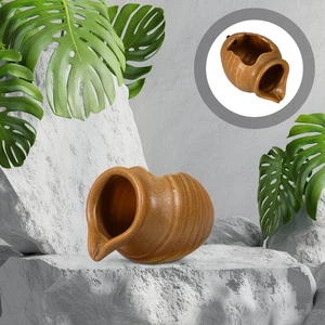 Jarra de arcilla de agua circulante de cerámica para jardín con adornos de estanque - Imagen 1 de 12