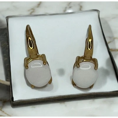  Brincos de opala natural Victoria Townsend ouro 18K Vermeil (3 cts.)Luxo deslumbrante - Imagem 1 de 4