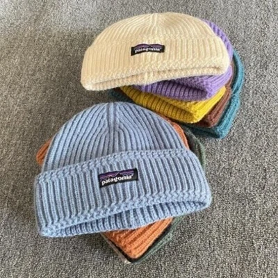 PATAGONIA NEW 2025 Men's women's Knitted hat Beanie hat Winter Outdoor Warm Hat
