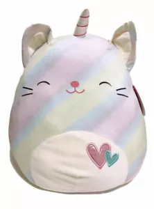 Peluche pupazzo giocattolo Squishmallows Camilla 2021 San Valentino 16" Camilla il Caticorno - Foto 1 di 1