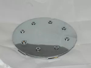 PLAYER GIO STARR CAP-717K152 LG 717K152 CHROME WHEEL RIM CENTER CAP NO LOGO - Picture 1 of 2