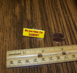 Vintage 1980's Pin "Do You Think I'm Sexy?" (Funny Pinback) - Picture 1 of 2