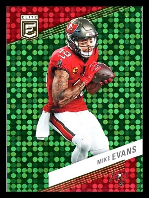 Mike Evans 2023 Donruss Elite Green Disco #76 Tampa Bay Buccaneers - Image 1 of 2