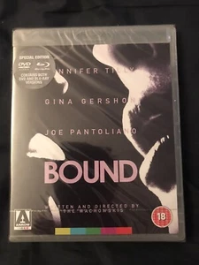 BOUND (1996) OOP UK ARROW Region B LE BLU-RAY & PAL DVD, BRAND NEW & SEALED - Foto 1 di 2