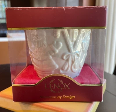 LENOX Merry Lights Santa Votivo Incluye Vela Tealight Tealight 3.25 pulgadas NUEVO Foto 1 de 4