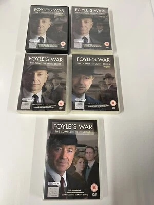 Foyle's Foyles War The Complete Series 1 2 3 4 5 Region 4 DVD Free Postage - Image 1 of 2