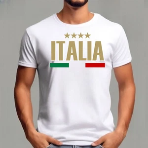 FRECS T-Shirt Uomo Donna Bambino/a Maglia Italia Nazionale Calcio Europei 2024 - Imagen 1 de 15