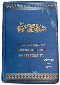 1909 1910 BOYD'S THE PHILADELPHIA BLUE BOOK ELITE DIRECTORY TITANIC PASSENGERS - Picture 1 of 13
