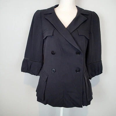 Mujer Emporio Armani Blazer Talla 10/44 Chaqueta Manga 3/4  Foto 1 de 4