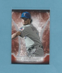 2015 Topps Triple Threads Amber Yu Darvish #d35/125 , #89 , Texas Rangers - Picture 1 of 2