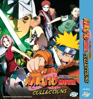 DVD~ANIME NARUTO MOVIE COLLECTION 1-11 MOVIE REGION ALL ENGLISH DUBBED  - Image 1 of 3
