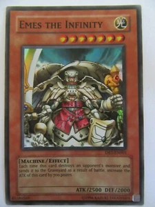 YUGIOH EMES THE INFINITY DBT-EN001 Super Rare Promo NEW & MINT - Picture 1 of 2