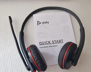 Plantronics C3200 Auriculares USB con Micrófono - Negro/Rojo - Imagen 1 de 6