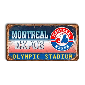 Metal sign Montreal Expos vintage Montreal Expos home stadium street sign - Picture 1 of 10