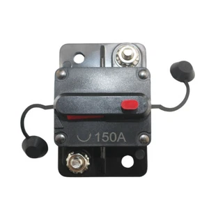 Disyuntor de circuito en línea de audio para automóvil 150A soporte de fusible 12-48V protección CB09-150A - Imagen 1 de 3