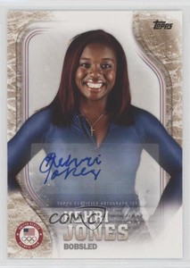 2018 US Olympic & Paralympic Team and Hopefuls /25 Kehri Jones Rookie Auto RC