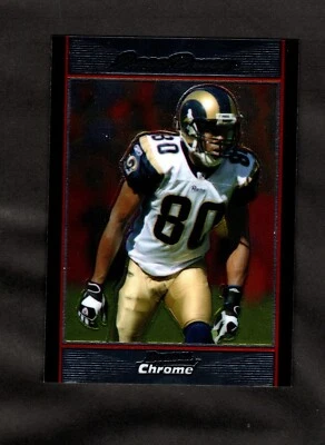 Football Card - Isaac Bruce - Rams - Bowman Chrome  - 2007 - #159 - Image 1 of 2