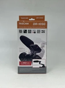 TASCAM DR-10SG Camera-Mountable Audio Recorder with Shotgun Microphone - Picture 1 of 4