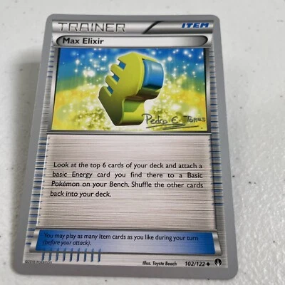 Pedro E Torres Max Elixir 102/122 Near Mint 2018 World Championship Decks - Image 1 of 2