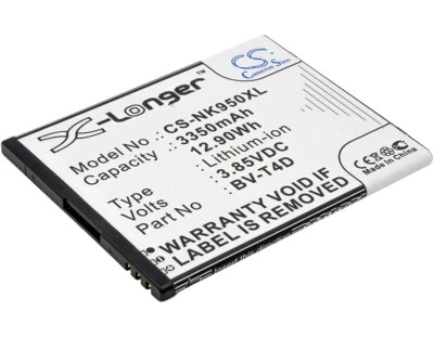 Battery 3350mAh Type BV-T4D for Nokia Microsoft Lumia 950 XL, Cityman - Image 1 of 4