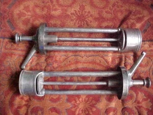 Vintage Original Soda Fountain Syrup Dispensers, Chocolate & Vanilla - Picture 1 of 6