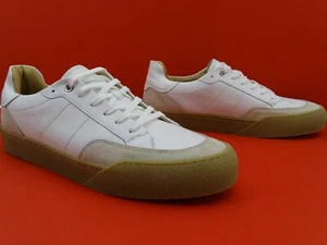 Tiger of Sweden Herren Sneaker Turnschuhe Weiß Echtleder Gr.45 NEU - Picture 1 of 8