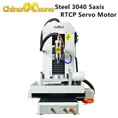 RTCP Steel CNC 3040 5axis CNC Router Engraver Cuting Machine Servo Motor 2.2KW - Image 1 of 4