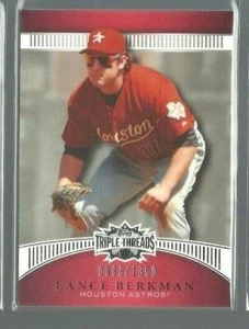 2010 Topps Triple Threads #96 Lance Berkman 0583/1350 (ref 91228) - Picture 1 of 1
