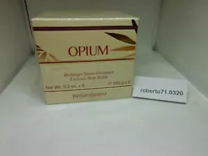 Yves Saint Laurent Opium Recharges Soap Refill 150 g x 2 Vintage Rare - Bild 1 von 2