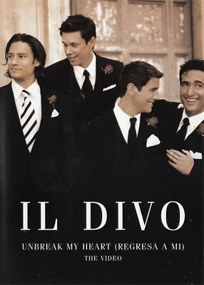 Il Divo Unbreak My Heart Regresa A Mi The Video - NEW Region 2 DVD - Image 1 of 2