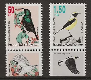 1993 - Israele - Uccelli, serie ordinaria con appendice 2 val. MNH** - Bild 1 von 1